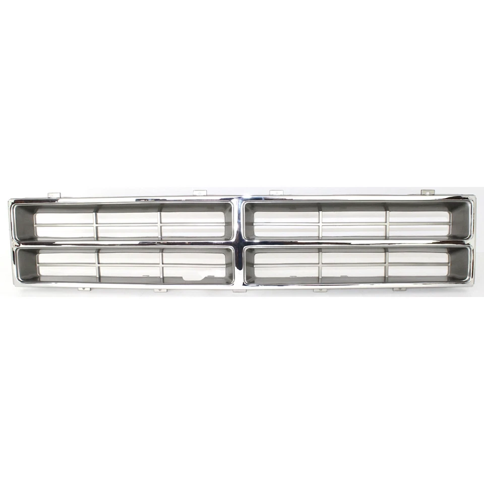 Grille Assembly Kit For 1986-1990 Dodge D150 Grille Assembly - FWD Chrome - Image 2 of 4