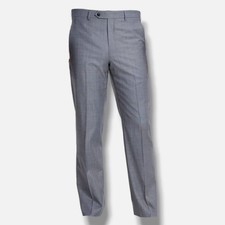 Michael Kors Men's Gray Classic Wool-Blend Stretch Suit Pants Size 36W 30L