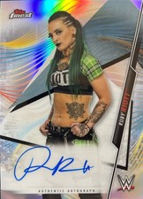 Ruby Riott Auto Topps WWE 2020 Finest Free Shipping!