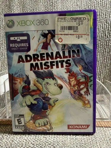 Adrenaline Misfits Xbox 360 Requires Connect Sensor