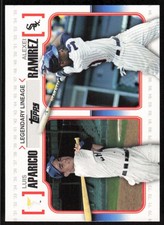 2010 Topps Legendary Lineage #LL-46 Luis Aparicio / Alexei Ramirez