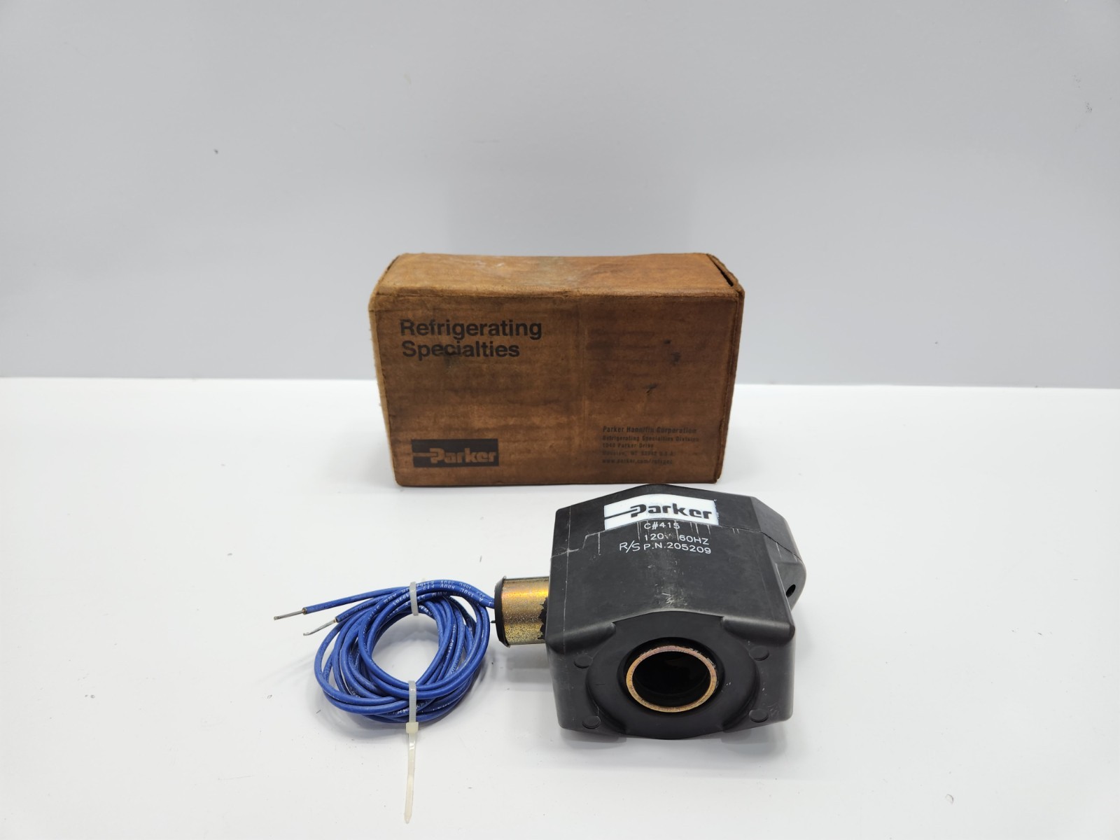 Bobina De Solenoide De Refrigeración Industrial PARKER 205209