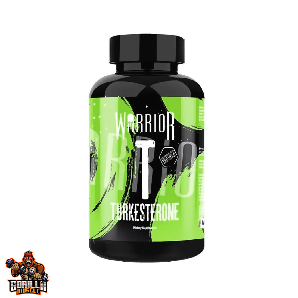 Turkesterone 60 Caps Warrior Natural Muscle Enhancer, Improve Sports Performance