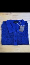 Stefano Ricci Luxury Silk Polo Shirt XXl EU56 Long Sleeve
