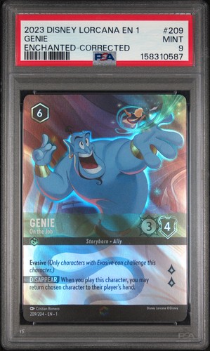 Genie - On the Job graded PSA 9 for sale on eBay