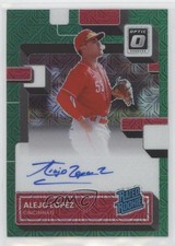 2022 Panini Donruss Optic Green Mojo Prizm 16/88 Alejo Lopez #RRS-LO Auto 6wp