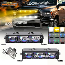 2pcs Mini Driving Light Led Headlight Bumper Fog Lamps Projector Lens Work Light 2pcs Mini Driving Light Led Headlight Bumper Fog Lamps Projector Lens Work Light