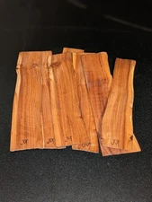 JMT Shop Natural Wood Slice Bookmark, Customizable! Walnut Heartwood