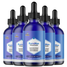 BurnMax- Amino Diet Drops- Keto  Weight Support- 5 Bottles- 300ml 2fl oz 
