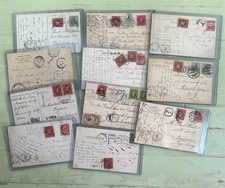 US Postage Due Valuable Classic Postcards Collection ZAYIX 0825M1548