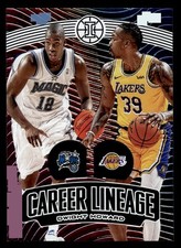 2019-20 Panini Illusions #25 Dwight Howard Career Lineage Sapphire #d /199!