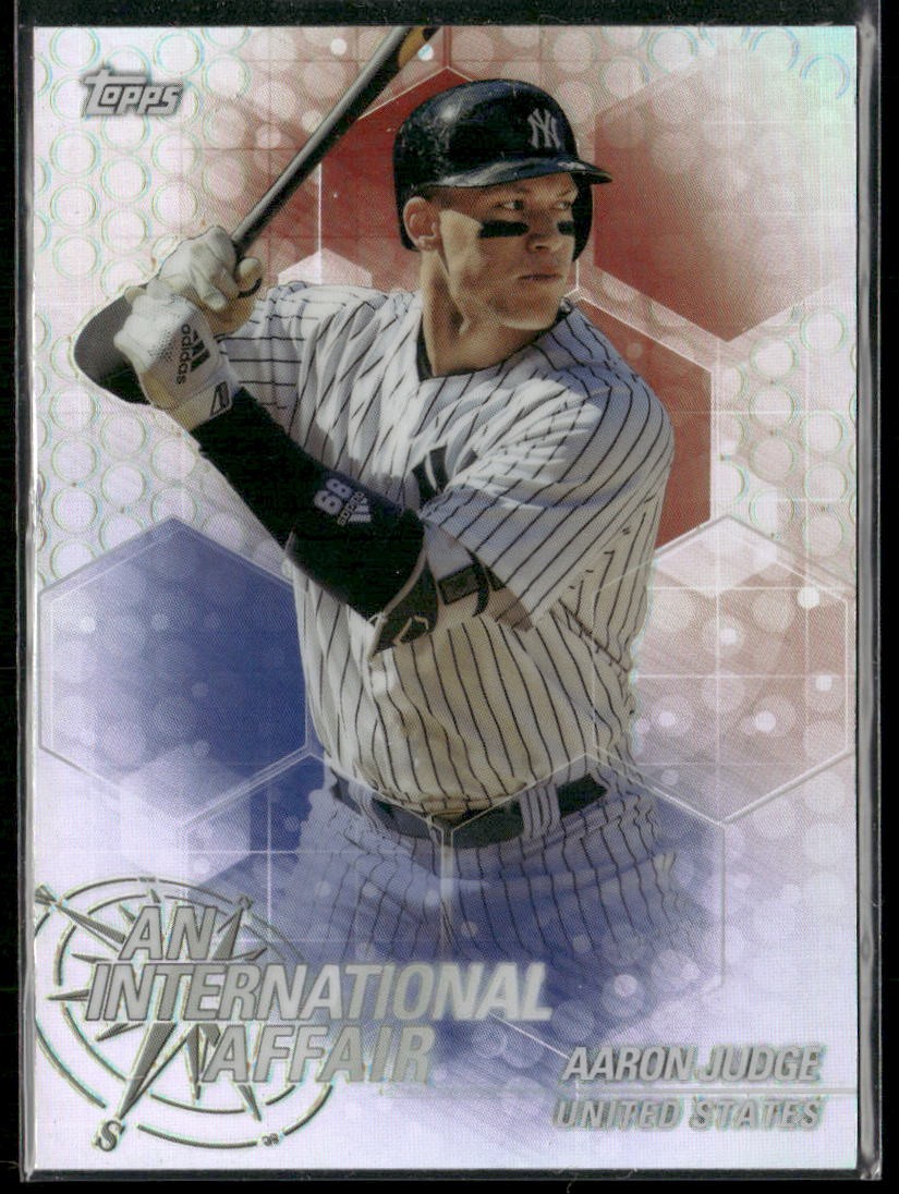 2018 Topps Chrome Update #IA-AJ Aaron Judge An International Affair