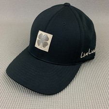 BLACK CLOVER Men's Live Lucky Performance FlexFit Hat Size L/XL Black NEW