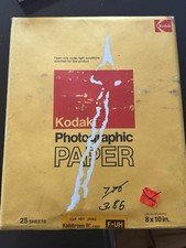 Expired Photo Paper - Kodak Kodabrome RC 8x10 Photographic Paper F  UH