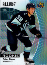 2023-24 Upper Deck Allure Rookie Ryker Evans #149