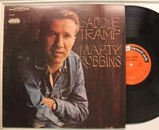 Marty Robbins Lp Saddle Tramp On Columbia - Vg++ To Nm! / Vg++