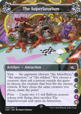 MTG - The Superlatorium - Unfinity - NM - EN - NonFoil