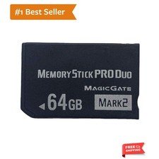 MS 64GB Memory Stick Pro Duo MARK2 for PSP 1000 2000 3000 Accessories/Camera ...