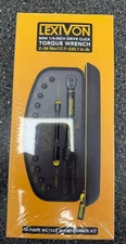 LEXIVON Mini Bike Torque Wrench 1/4" Drive, LX-191, NIB