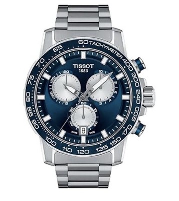 Tissot Supersport Chrono Blue Men's Watch - T1256171104100