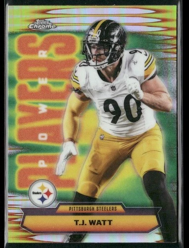 2025 Topps Chrome T.J. Watt Base (RAW)