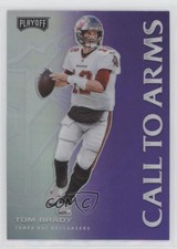 2020 Panini Playoff Call to Arms Purple Prizm Tom Brady #CA-1 0s27