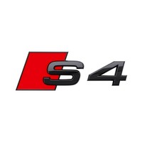 Original Audi S4 Schriftzug Emblem Logo FüR Heckklappe Schwarz 8W0071804