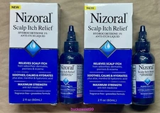 Nizoral Scalp Itch Relief - Soothes, Calms & Hydrates - 2 oz - EXP 5/26- 2-PACK
