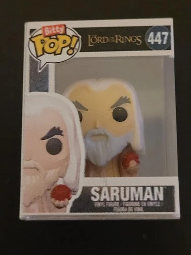 FUNKO LORD OF THE RINGS  BITTY POP  "SARUMAN " HYPER RARE CHASE!!