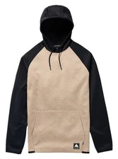 Sudadera pulóver polar resistente a la intemperie Burton Crown para hombre, Summit Taupe brezo
