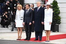 Melania Donald Trump Brigitte Macron US POSTER PICTURE PHOTO PRINT BANNER 14083