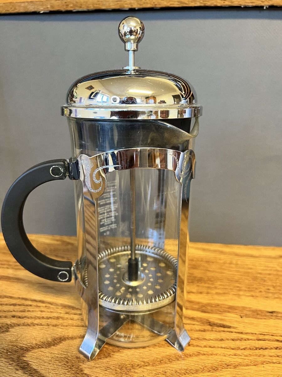 Starbucks Barista Cup French Press Glass and Stainless Steel Coffee Maker