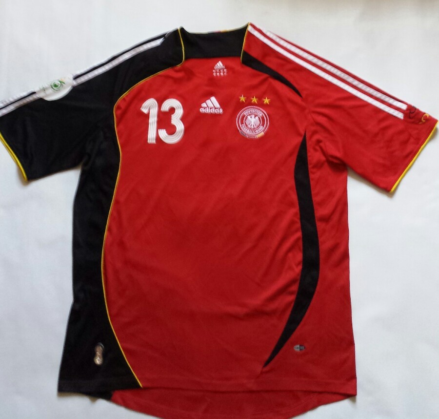アディダス 00s BALLACK germany M 06  kit 2006 Michael Ballack German National Soccer Team Adidas Jersey