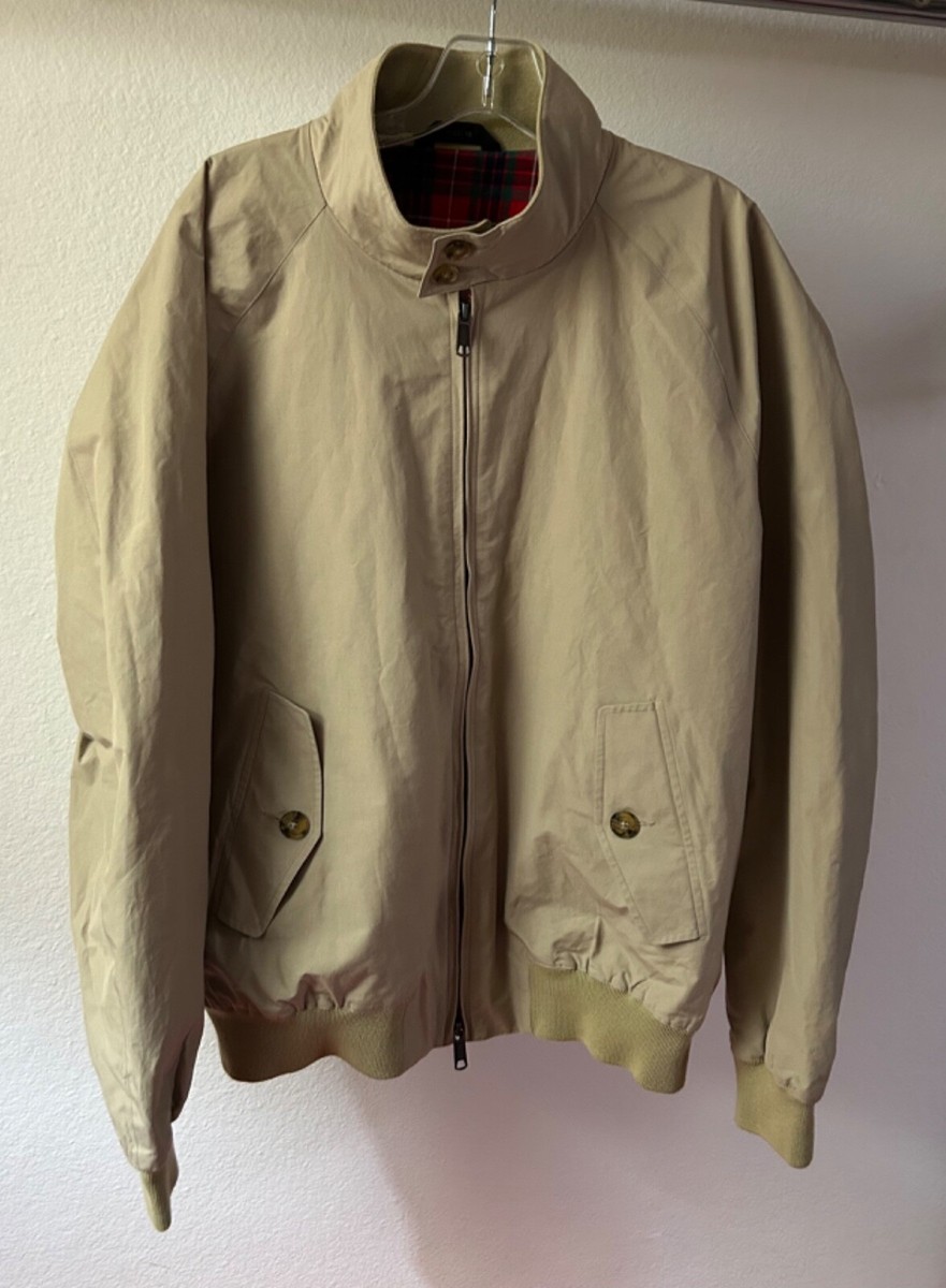 BARACUTA ジャケット 44 Vintage BARACUTA G9 Harrington Plaid Lined Full Zip Jacket