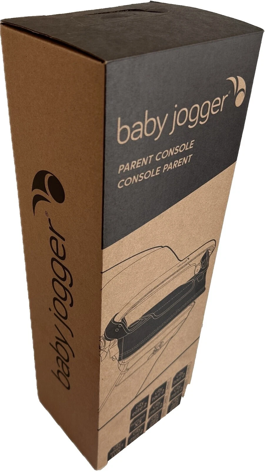 Organizadores de Cochecito Negro Baby Jogger y Mallas