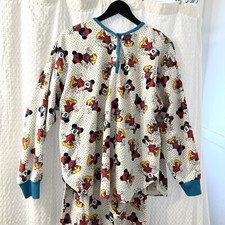 2pc Vintage Mickey Mouse pajamas, Sz Large