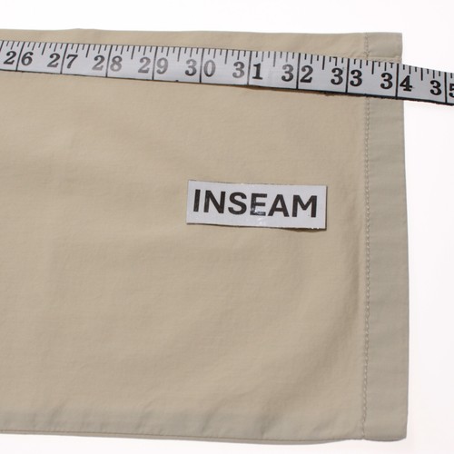Pantalones de corte de jean Hiltl de 5 bolsillos talla 36 EE. UU. Noah en mezcla de algodón beige liso con etiquetas - Imagen 11 de 13