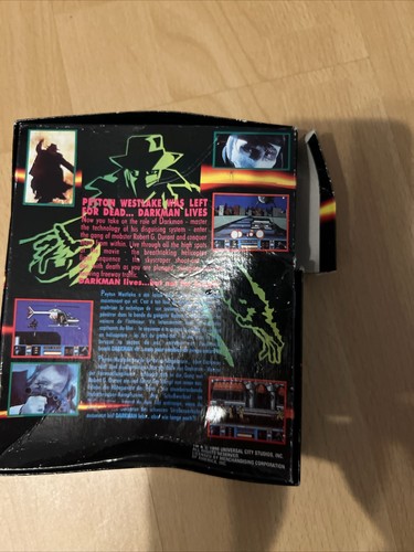 Darkman - Atari ST seltene Spiel Disc im Top Zustand komplett beschädigte Box - Bild 2 von 4