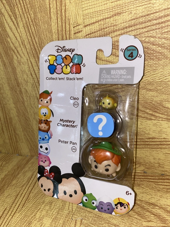 Коллекционные штабелируемые Disney Tsum Tsum серия 4 Cleo/Mystery/Peter Pan - Изображение 3 из 4