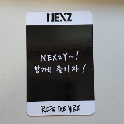 NEXZ RIDE THE VIBE Mカ フォトカード サノク トレカ 7枚 s-l400.jpg