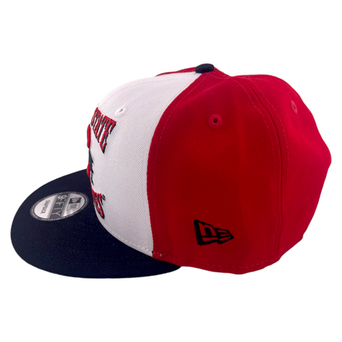 New Era Ohio State Buckeys Retro Logo Red/White/Black/Grey 9FIFTY Snapback Hat - Picture 4 of 6
