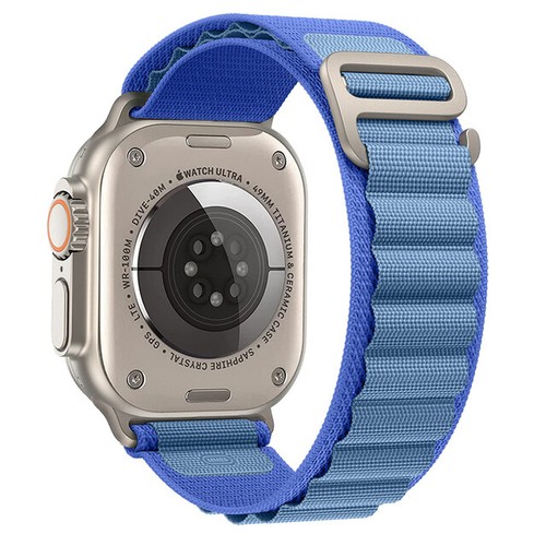 Alpine Loop Nylon Watch Band For Apple Watch Ultra 8/7/6/SE/5/4 44/45/49mm Strap - Picture 26 of 62
