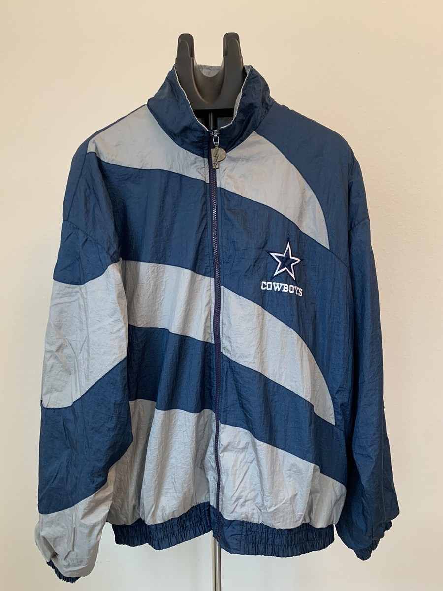 Vintage NFL Experience Dallas Cowboys Jacket Pro Player Wind