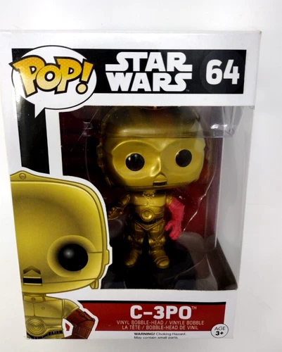 Funko POP! Star Wars C-3PO The Force Awakens Vinyl Bobble 64 Vaulted Disney