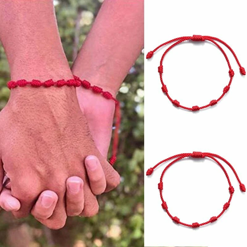 Red String of Fate Bracelets Long Lasting Bracelet Couple Bracelet Red  String Matching Bracelet Bracelets for Couple gift Jewelry -  Sweden