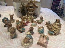 Pendelfin rabbit vintage joblot Including House. Great Condition.