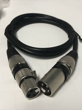XLR Microphone MIC 3-Pin Male to Female Cable cord Shielded 3-Pack 