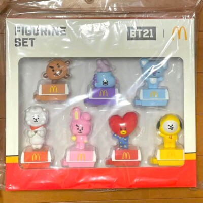 BT21 x McDonald's Complete Figure All Complete Set BTS K-pop