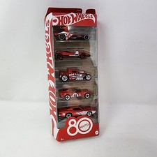 5 Pack * Hot Wheels 2025 * Limited Edition 80th Anniversary Mattel Y710
