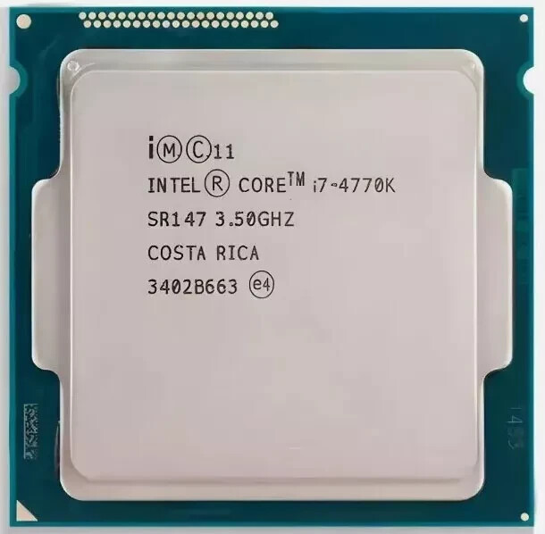 Cpu Processor Intel I7 4770k Socket I7 4770k Graphics Intel Core